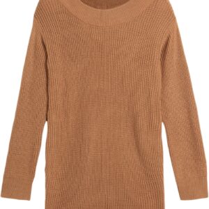 Pletený těhotenský/kojicí svetr