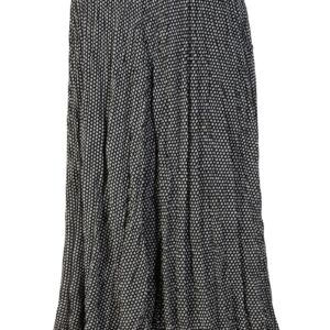 Šifonová sukně s minimalistickým potiskem