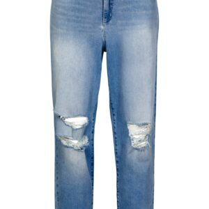 Strečové džíny Mom z organické bavlny