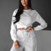 Bílé basic oversize triko CENKA Velikost: ONESIZE - Image 3