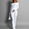 Bílý elegantní komplet KOMANDE Velikost: M/L - Image 3