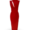 Červené elegantní šaty VOTALY Velikost: ONESIZE - Image 2