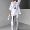 Don Lemme Oversized Triko Statue - white Velikost: M - Image 3