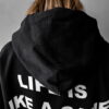 Don Lemme Unisex Mikina Castling - black Velikost: S - Image 2