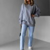 Don Lemme Unisex Mikina Void - grey Velikost: S - Image 3