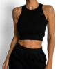 Černý elegantní top ALAWOSI Velikost: M/L - Obrázek 3