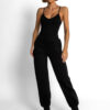 Černé basic stahující elastické body BOLTANY Velikost: S/M - Obrázek 3
