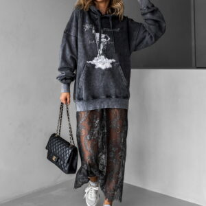 Don Lemme Unisex Mikina Statue - washed Velikost: S