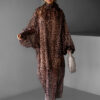 Leopardí dlouhé oversize šaty FABRIZIO Velikost: ONESIZE - Obrázek 2