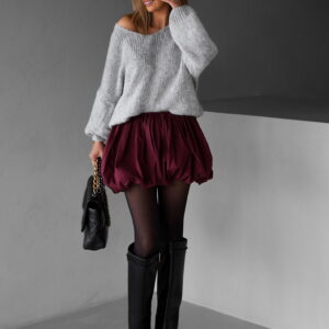 Vínová balónová sukně SPYRO Velikost: M/L