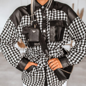 Košile Greet Barva: Černobílá