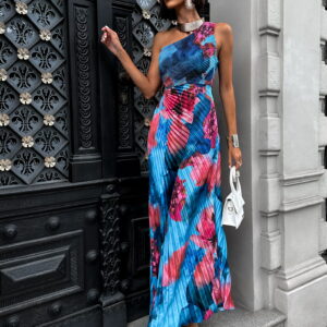 Tyrkysové elegantní šaty SUNTILS Velikost: ONESIZE