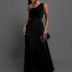 Černé elegantní šaty SUNTILS Velikost: ONESIZE