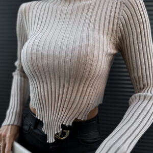 Hnědý svetřík ARIZONKA Velikost: M/L