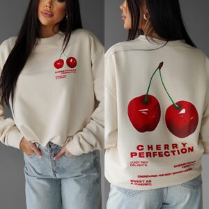 Krémová bavlněná oversize mikina MEYRA Velikost: ONESIZE